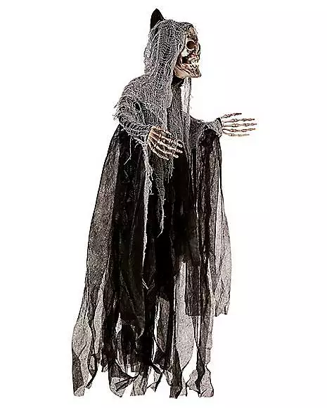 3 ft Hanging Skull Reaper - Decorations 3 Ft Hanging Skull Reaper - Decorations -Cosplay Shop 01247873 c