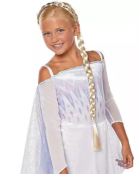 Braided Elsa Hair Headband - Frozen Braided Elsa Hair Headband - Frozen -Cosplay Shop 01284322 b