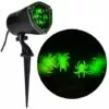 Whirl-A-Motion LED Green Spiders Projection Spot Light