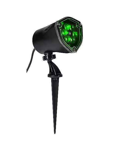 Whirl-A-Motion LED Green Spiders Projection Spot Light Whirl-A-Motion LED Green Spiders Projection Spot Light -Cosplay Shop 01306455 b