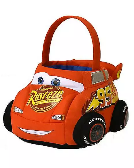 Lightning McQueen Plush Treat Bucket - Cars Lightning McQueen Plush Treat Bucket - Cars -Cosplay Shop 01342518 a