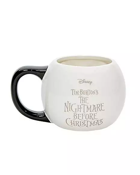 Molded Jack Skellington Coffee Mug 20 oz. - The Nightmare Before Chris Molded Jack Skellington Coffee Mug 20 Oz. - The Nightmare Before Chris -Cosplay Shop 01366236 b