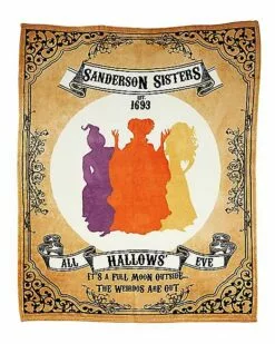 Sanderson Sisters Fleece Blanket - Hocus Pocus
