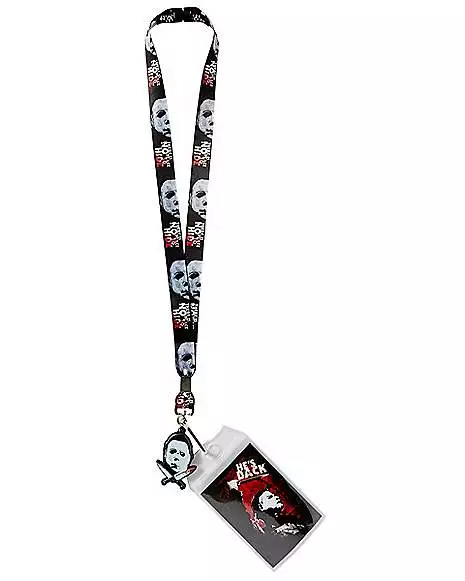 Michael Myers Lanyard - Halloween Michael Myers Lanyard - Halloween -Cosplay Shop 01407337 a
