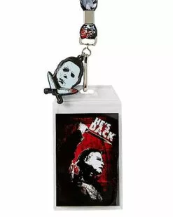 Michael Myers Lanyard - Halloween 2 Michael Myers Lanyard - Halloween -Cosplay Shop 01407337 c