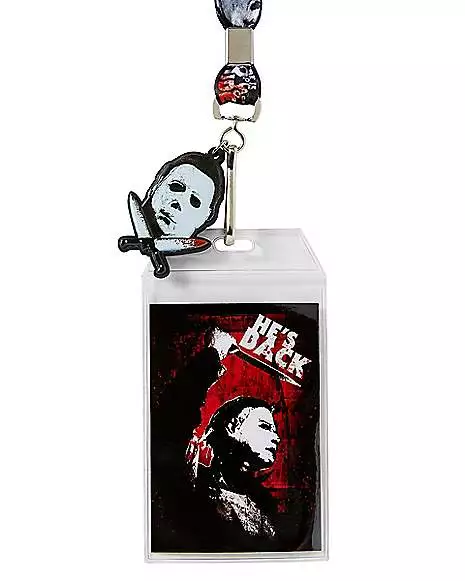 Michael Myers Lanyard - Halloween Michael Myers Lanyard - Halloween -Cosplay Shop 01407337 c