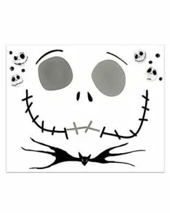 Kids Jack Skellington Face Decal - The Nightmare Before Christmas