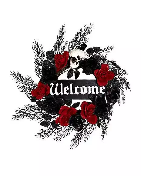 Gothic Romance Skull Wreath Gothic Romance Skull Wreath -Cosplay Shop 01415330 a