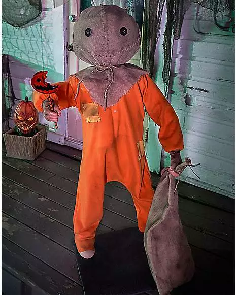 4.3 Ft Sam Animatronic - Trick 'r Treat 4.3 Ft Sam Animatronic - Trick 'r Treat -Cosplay Shop 01422898 a