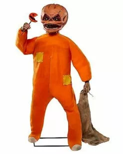 4.3 Ft Sam Animatronic - Trick 'r Treat 3 4.3 Ft Sam Animatronic - Trick 'r Treat -Cosplay Shop 01422898 d