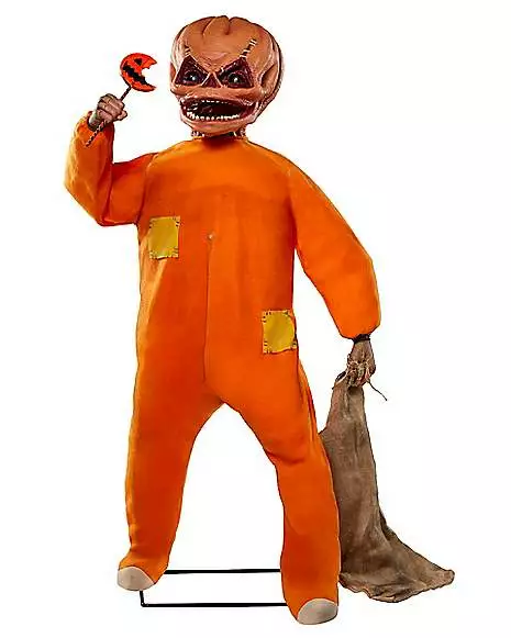 4.3 Ft Sam Animatronic - Trick 'r Treat 4.3 Ft Sam Animatronic - Trick 'r Treat -Cosplay Shop 01422898 d