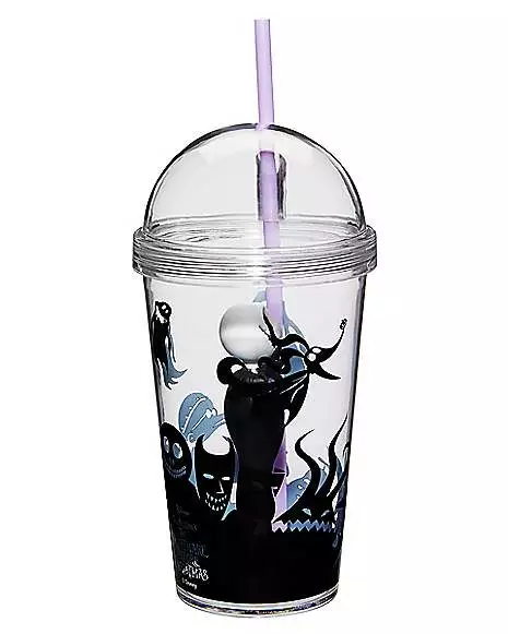 Jack Skellington Cup with Straw - Nightmare Before Christmas Jack Skellington Cup With Straw - Nightmare Before Christmas -Cosplay Shop 01423375 d