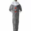 6 Ft Animated Hanging Clown Decoration