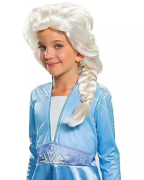 Kids Elsa Wig - Frozen 2 Kids Elsa Wig - Frozen 2 -Cosplay Shop 01450212 a
