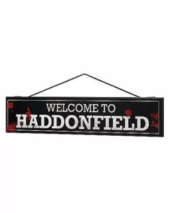 Welcome To Haddonfield Sign - Halloween 2 Welcome To Haddonfield Sign - Halloween -Cosplay Shop 01455856 c