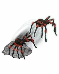 21 Inch LED Red And Black Jumping Spider Animatronic 2 21 Inch LED Red And Black Jumping Spider Animatronic -Cosplay Shop 01463447 c 1
