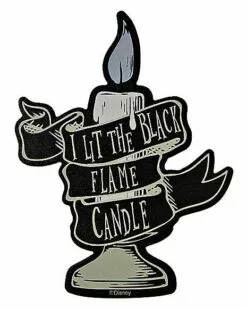 Black Flame Candle Magnet - Hocus Pocus
