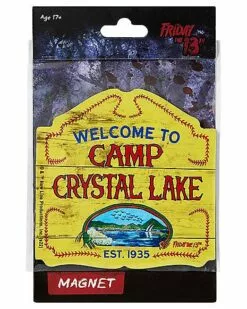 Camp Crystal Lake Magnet - Friday The 13th