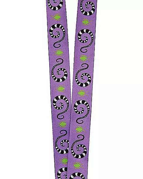 Beetlejuice Showtime Lanyard Beetlejuice Showtime Lanyard -Cosplay Shop 01467307 e