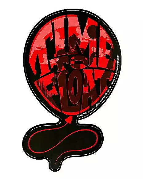 Time to Float Decal - It Chapter Two Time To Float Decal - It Chapter Two -Cosplay Shop 01467380 a