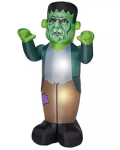 8 Ft LED Frankenstein Inflatable Decoration 8 Ft LED Frankenstein Inflatable Decoration -Cosplay Shop 01476167 b