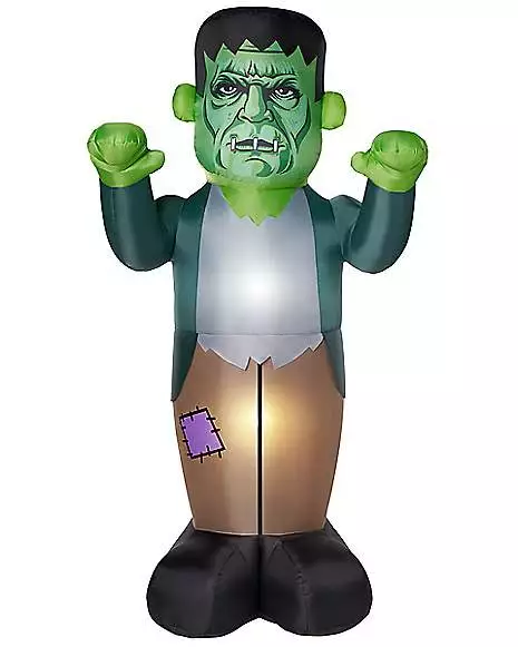 8 Ft LED Frankenstein Inflatable Decoration 8 Ft LED Frankenstein Inflatable Decoration -Cosplay Shop 01476167 d