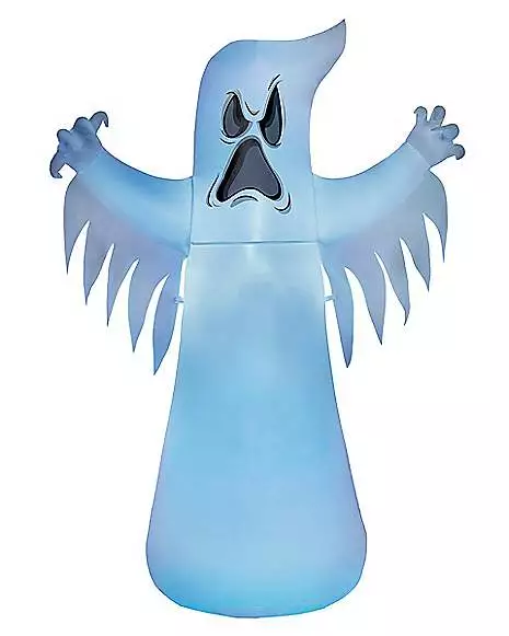 4 Ft LED Ghost Inflatable Decoration 4 Ft LED Ghost Inflatable Decoration -Cosplay Shop 01476217 c