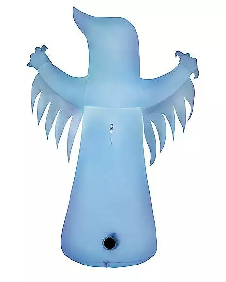 4 Ft LED Ghost Inflatable Decoration 4 Ft LED Ghost Inflatable Decoration -Cosplay Shop 01476217 d
