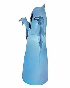 4 Ft LED Ghost Inflatable Decoration 4 4 Ft LED Ghost Inflatable Decoration -Cosplay Shop 01476217 e