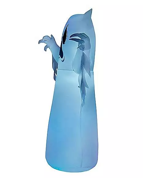 4 Ft LED Ghost Inflatable Decoration 4 Ft LED Ghost Inflatable Decoration -Cosplay Shop 01476217 e