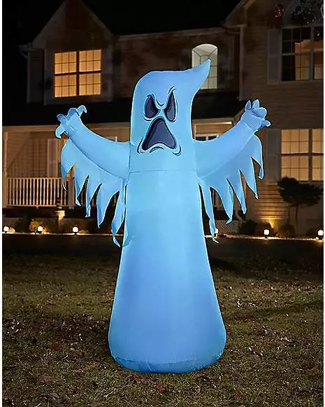 8 Ft LED Ghost Inflatable Decoration 8 Ft LED Ghost Inflatable Decoration -Cosplay Shop 01476688 a