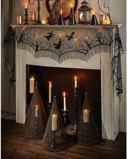 Light-Up LED Mantel Scarf - Hocus Pocus