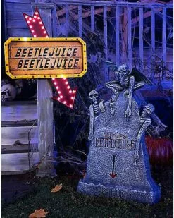 LED Here Lies Beetlejuice Tombstone 2 LED Here Lies Beetlejuice Tombstone -Cosplay Shop 01483189 c