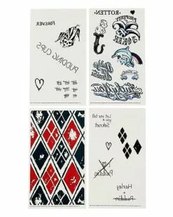Harley Quinn Tattoo Set - The Suicide Squad