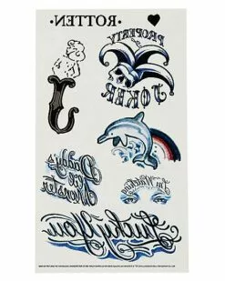 Harley Quinn Tattoo Set - The Suicide Squad 2 Harley Quinn Tattoo Set - The Suicide Squad -Cosplay Shop 01486398 c