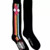 Harley Quinn Striped Knee High Socks - Birds Of Prey