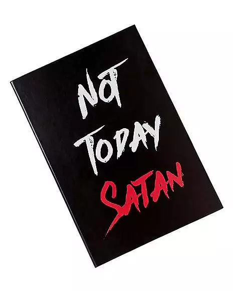 Not Today Satan Journal Not Today Satan Journal -Cosplay Shop 01489871 a