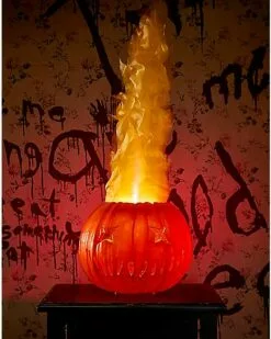 Light-Up Flaming Pumpkin - Trick 'r Treat -Cosplay Shop 01490200 g