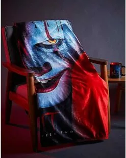 Pennywise Fleece Blanket - It 2 Pennywise Fleece Blanket - It -Cosplay Shop 01492321 c