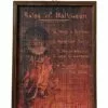 Rules Of Halloween Sign - Trick 'r Treat