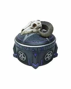 Mystical Arts Ram Skull Trinket Box 2 Mystical Arts Ram Skull Trinket Box -Cosplay Shop 01498252 c