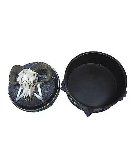 Mystical Arts Ram Skull Trinket Box Mystical Arts Ram Skull Trinket Box -Cosplay Shop 01498252 d