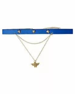 Wonder Woman Shield Choker Necklace