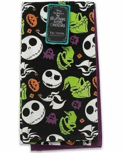 Multi-Pack The Nightmare Before Christmas Faces Dishtowels - 2 Pack