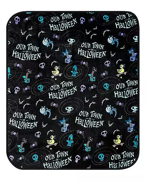 Monster Mash Fleece Blanket - The Nightmare Before Christmas Monster Mash Fleece Blanket - The Nightmare Before Christmas -Cosplay Shop 01513860 c