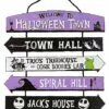 Halloween Town Ladder Sign - The Nightmare Before Christmas