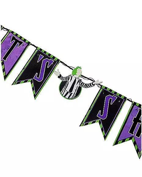 Light-Up It's Showtime Beetlejuice Banner Light-Up It's Showtime Beetlejuice Banner -Cosplay Shop 01517390 d