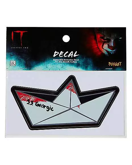 SS Georgie Decal - IT Chapter 2 SS Georgie Decal - IT Chapter 2 -Cosplay Shop 01518760 b