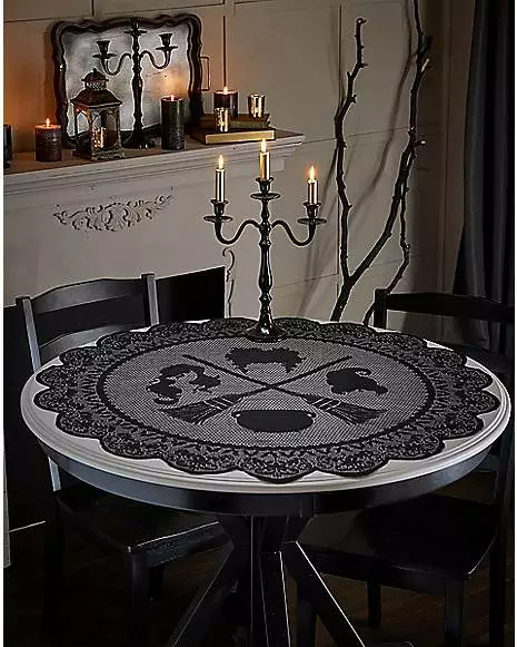 Round Tablecloth 40 Inch – Hocus Pocus Round Tablecloth 40 Inch – Hocus Pocus -Cosplay Shop 01522325 a