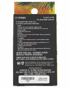 Harley Quinn Press On Nails - The Suicide Squad 2 Harley Quinn Press On Nails - The Suicide Squad -Cosplay Shop 01529817 c